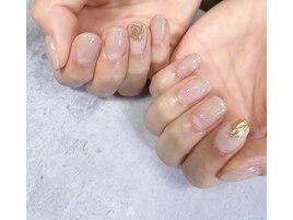 凸凹ミラー・ニュアンスネイル