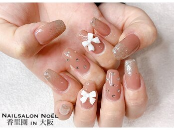 ノエル(Noel)/ベージュ×リボンパーツ