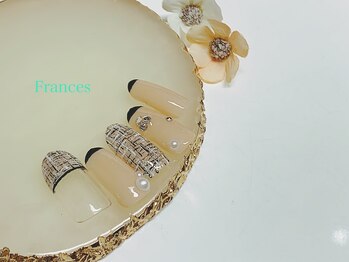 フランセス(Frances)/新作　ツイードネイル