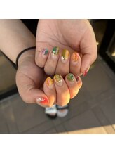 トータルサロン 白べぇーっ プラス/夏ネイル♪