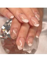 ネイルサロンEUB/ホワイトニュアンス