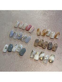 Mネイルアンドカフェ シェレステ/ニュアンスネイル