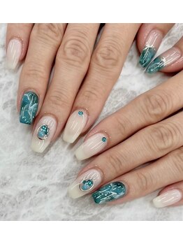 クレアネイル 高崎ウニクス店/5950円定額メニューデザイン例