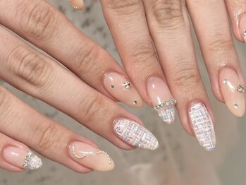 バベル 京橋店(Babel)/ツイードネイル