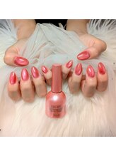 リッカヴァラ(Lycka VALLA)/マグネットネイル/うる艶ピンク