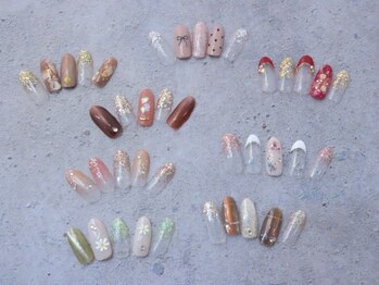 ティア 健軍店(Tia)の写真/【今月のサンプルお得プレート¥4400/¥5720/¥6710】こだわりを詰め込んだお気に入りの指先に◎