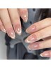 《Hand》90分持ち込みデザイン両手アート丁寧な甘皮ケア付き¥8280