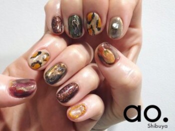 アオ 渋谷(ao.)/Saori leopard