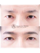 ボーテ ド アントス beaute de Antos/男性眉は矯正スタイリングが◎