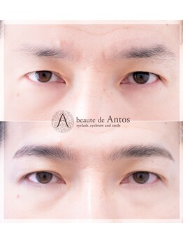 ボーテ ド アントス beaute de Antos/男性眉は矯正スタイリングが◎