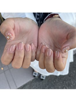 トータルサロン 白べぇーっ プラス/ぷっくりお花☆