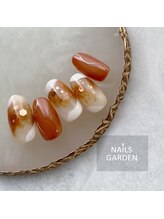 ネイルズガーデン(NAILS GARDEN)/テラコッタネイル