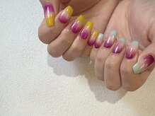 オーク 戸塚(OAK)/アシメ　グラデーションDesign