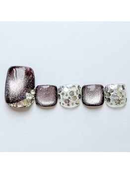 ネイルサロンアジアン 池袋店/マグフラッシュフット¥6600