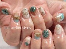 ヴィーヴル(vivre.)/ターコイズ／ジュエリー