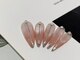 ハチドビューティ(8Do Beauty)の写真/長さ出しクリアフレンチ ¥12980/爪の形に自信が無い方や亀裂でお困りの方！！憧れの縦長美爪で満足度◎