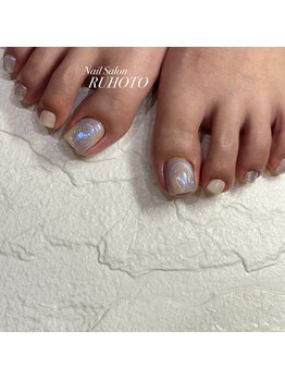 ルホート(RUHOTO)/ぷっくりフットネイル