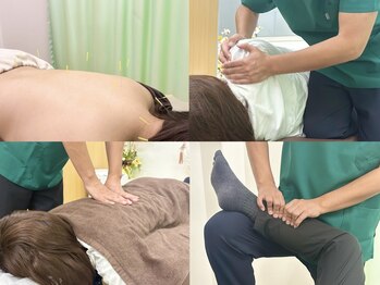 京 鍼灸院 整体院の写真/首・肩・腰の不調を繰り返す方☆《筋肉の深部にアプローチする鍼・姿勢・骨格を整える》原因から整える施術