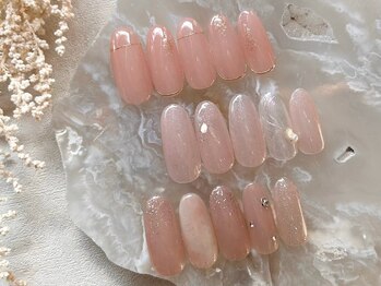 リッシュ(RICHE)の写真/パラジェル認定サロン/シンプル可愛いはRICHEへ♪ニュアンスネイル,グラデーション,ベイビーブーマー！