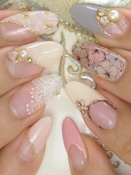 ネイルサロン レーヌ(nail salon Reine)/ブライダルデザイン