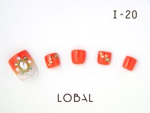 ロバル ネイルアンドまつげ(LOBAL)/フットネイルI‐20