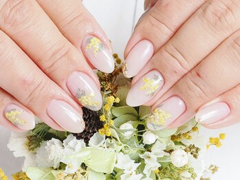 ベルネイル(Belle Nail)/春ネイル10本アート