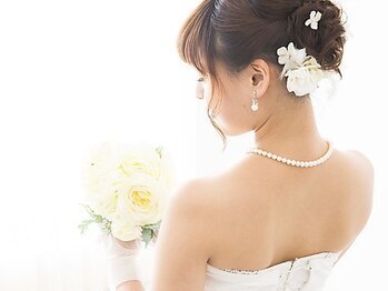 トータルケアサロンアユ(AYU)の写真/待ちに待った結婚式でドレスを楽しむ!全て叶う♪痩身/美肌/小顔/毛穴/まつ毛/ネイル/ホワイトニング/着付け