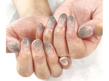 バーガンディ(BURGUNDY)/ラメグラデーション