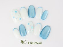 エリクサーネイル 神田(Elixir Nail)/シンプル/クーポン使用