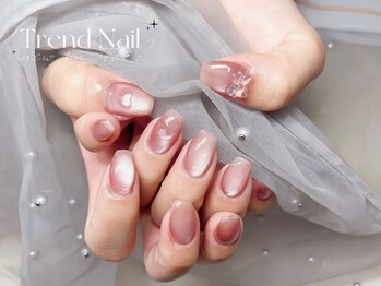 トレンドネイルスタジオ(Trend Nail Studio)/奥行き感 × ハート
