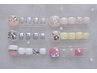 【foot】アート定額デザインネイル