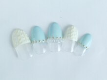 まつげアンドネイル ディアマンローズ(DIAMANT ROSE)/フレンチネイル・90分6930円