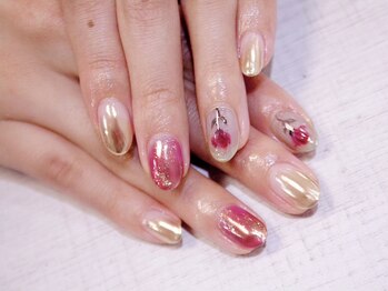 ラルネイル 大宮(Lull. nail)/*クラシカル*ローズ*