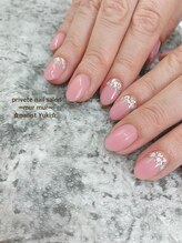 プライベート ネイルサロン マーマ(murmur)/ピンクシェルネイル