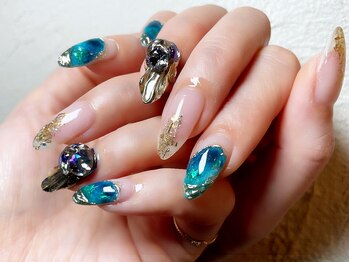 夏ニュアンス【Cher nail】