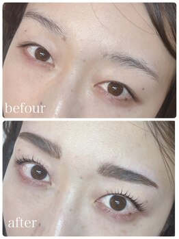 ジェンヌアイ(JenNe EYE)/HBL眉毛パーマ&パリジェンヌ