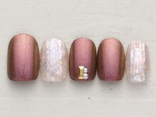 ノーネイル 大宮(NO NAIL)/バカラ風ネイル　￥4990