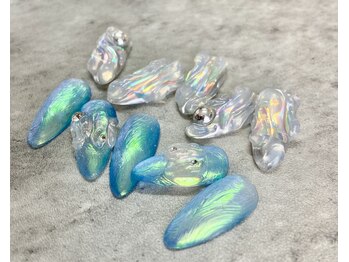 ネイル ブーマー(Nail BOOMER)/オーロラネイル/ネイルアート