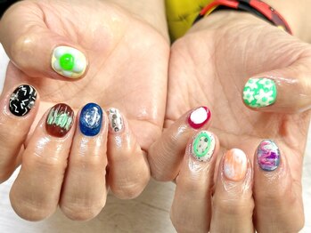 ボーホーネイルズコレクション(BOHO NAILS COLLECTION)/HAND:やり放題コース11550円