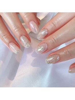 ホワイトカラーネイル