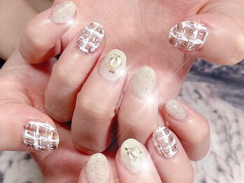 ハッピービューティー(Happy Beauty)/ツイード長さだし