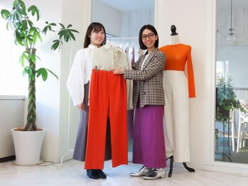 エアークローゼットサロン 新宿マルイ本館店(airCloset Salon)の写真/プロのスタイリストが丁寧にアドバイス★その場で提案されたお洋服の購入も可能◎自分を変えたい方にも！