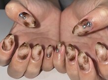 ウォル トウキョウ 渋谷(WOL TOKYO)/秋のマーブルネイル