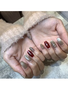 エーナイン イオンモールいわき小名浜店/マグネットネイル