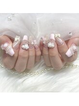 エイミー 大宮店(AMY)/ぴんく×レースネイル♪