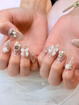 フラッシュ×オーロラパウダー