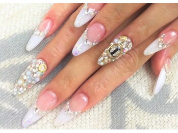 エムアイネイル(MI nail)/スカルプアートつけ放題￥12300