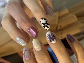 グレースネイルファクトリー(grace'nail factory)/フルオーダー・フィルイン/育爪