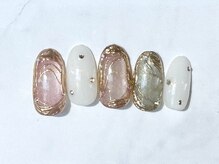 スーン(S∞N)/選べるデザイン定額ネイル￥7980