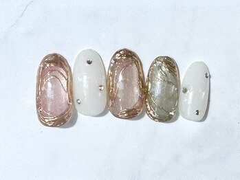 スーン(S∞N)/選べるデザイン定額ネイル￥7980